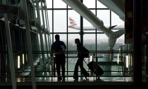 Passengers at Terminal 5, Heathrow