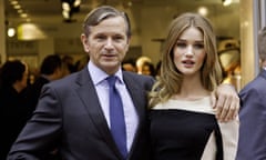 Marks and Spencer store opening on the Champs-Elysees, Paris, France - 24 Nov 2011<br>Mandatory Credit: Photo by RAPHAEL BODIN/SIPA/REX/Shutterstock (1503875e)
Marc Bolland, CEO of M&S with Rosie Huntington-Whiteley
Marks and Spencer store opening on the Champs-Elysees, Paris, France - 24 Nov 2011
M&S returns to France with a new store at 100 Avenue des Champs-Elysees, ending a ten year drought for ex-pats. Ten years ago, the withdrawal from France caused street protests and sent British and French lovers of baked beans, pork sausages, cotton knickers and crackers into mourning.