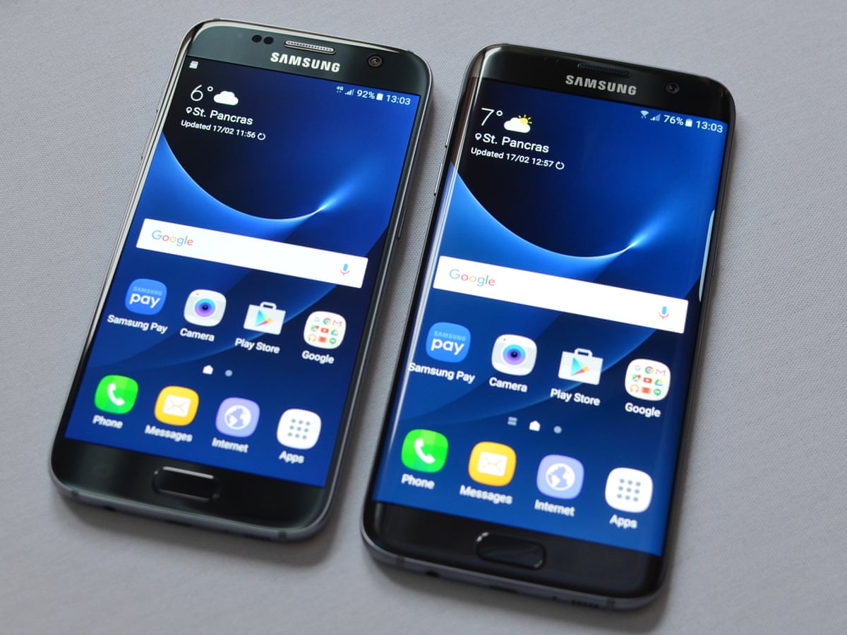 Samsung Galaxy S7 And S7 Edge Waterproof Flagship Smartphones Launched At Mwc Technology The Guardian