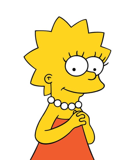 The ‘unbelievably adorable’ Lisa Simpson.
