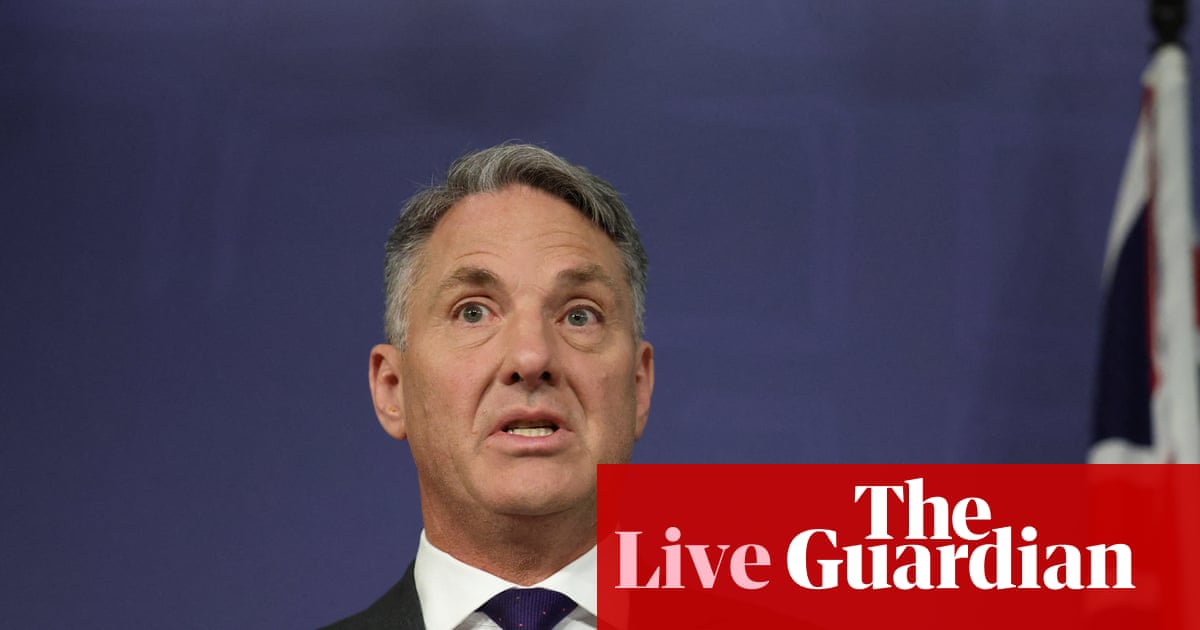Coverage image for: Australia news live: Marles said OpenAI CEO didn’t tell him about hack at meeting; flight cancellation heartbreak for AFL fans