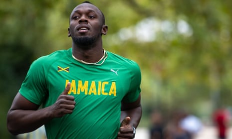 Usain Bolt at an event in 2019.