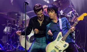 Brandon Flowers and Johnny Marr.