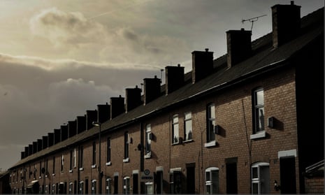 Terraced houses in Leigh, Greater Manchester