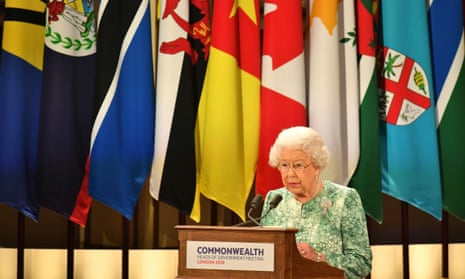 The Queen speaks at the opening of the Commonwealth heads of government meeting