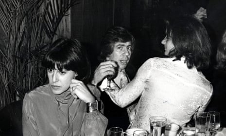 Nora Ephron, Carl Bernstein and guest during Amnesty International Benefit, 1977 at Tavern on the Green in New York City.