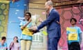 Bruhat Soma from Florida wins the Scripps National Spelling Bee over Faizan Zaki from Texas on Thursday in National Harbor, Maryland.