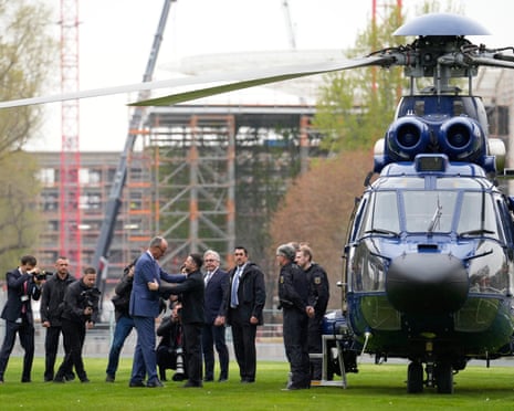 German chancellor Friedrich Merz welcomes Ukraine's president Volodymyr Zelenskyy for German-Ukrainian government consultations in Berlin, Germany.