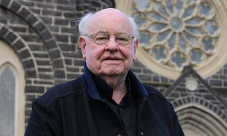 Father Bob Maguire at St Peter and Paul in South Melbourne, where he was the priest for 38 years.