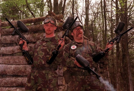 Pegg and Frost in Spaced.