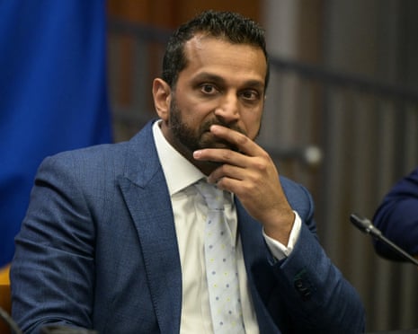 Kash Patel, the FBI director, attends a roundtable discussion at the Department of Justice headquarters in Washington DC, on 11 June 2026.