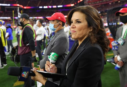Michele Tafoya was a familiar sight on NFL sidelines for years