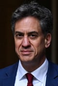 British Secretary of State for Energy Security and Net Zero Ed Miliband