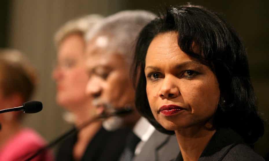 Condoleezza Rice Colin Powell Hillary Clinton email