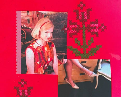 Ben Sander in drag as Brini Maxwell