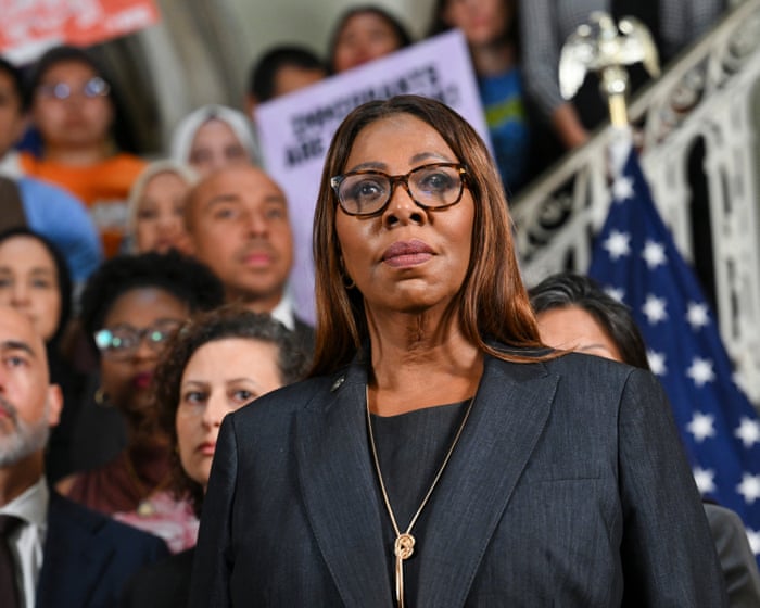Hochul to address Cornell University case after appointing Leticia James to investigate alleged gang-rape – US politics live
