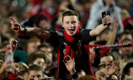 Now you have heard of Bournemouth, and we diehard fans really do care | Latchem | The Guardian