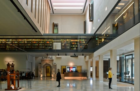 The Weston Library, designed by Wilkinson Eyre.