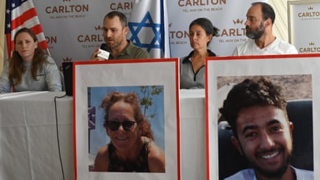 'Bring them back home': families plea for help after Israelis kidnapped by Hamas – video report