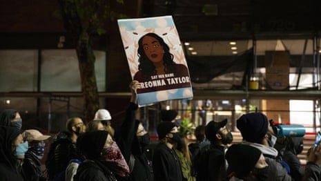 Breonna Taylor protests erupt across US – video