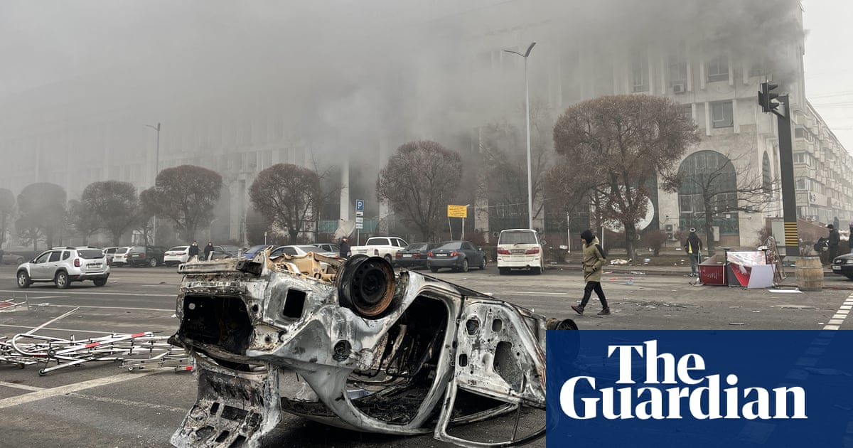 Dozens of protesters and police dead amid Kazakhstan unrest