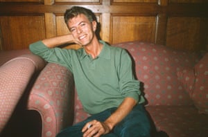 David Bowie in 1991