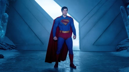 superman in film still
