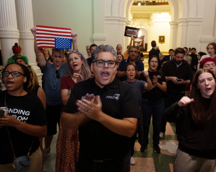 Department of Justice to begin handing over Epstein files to Capitol Hill – US politics live