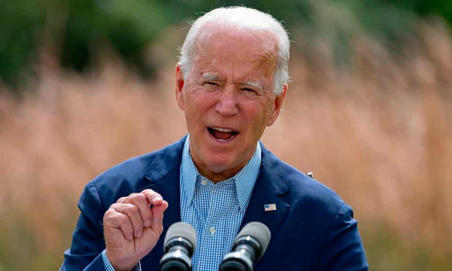 Democratic presidential candidate Joe Biden 