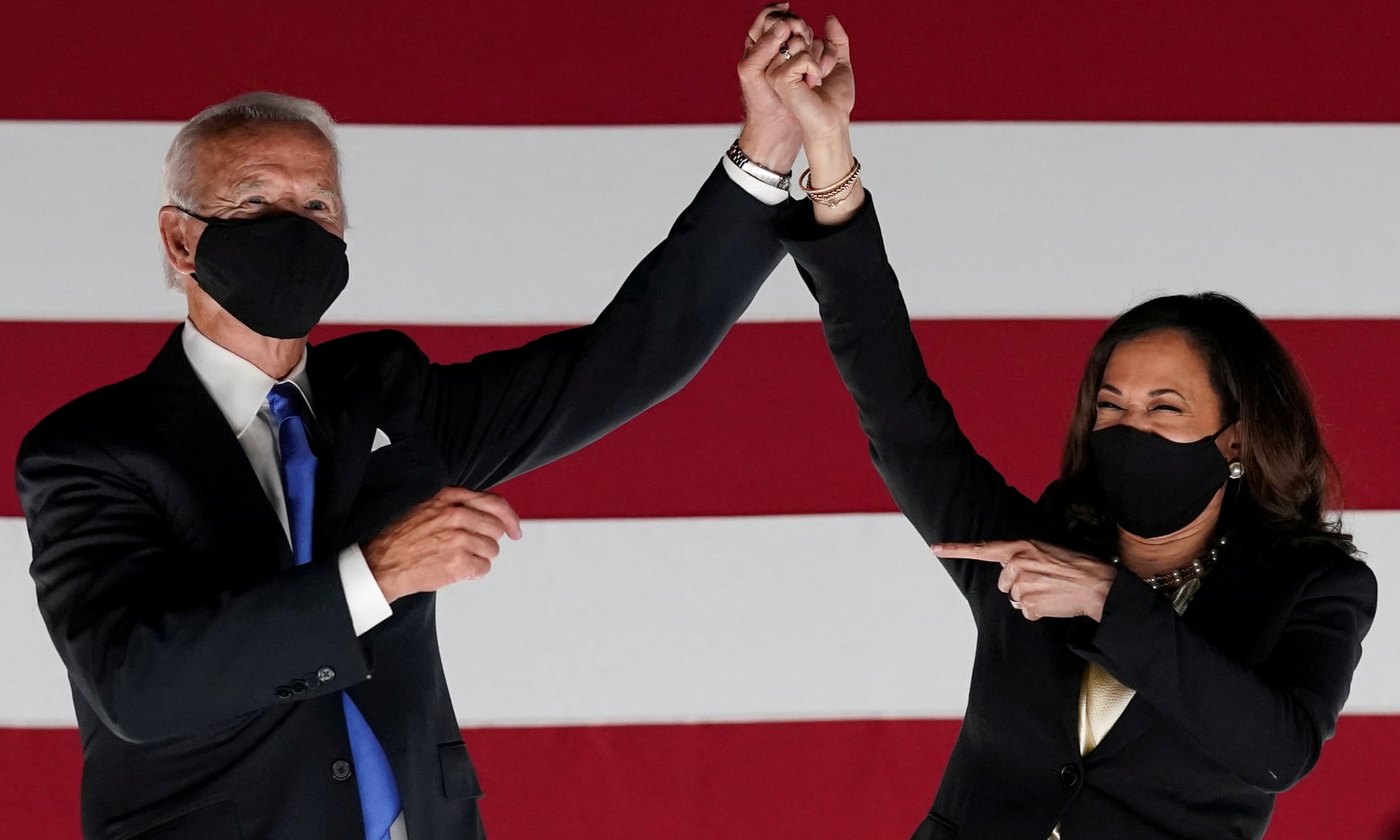 Joe Biden ja Kamala Harris elokuussa 2020.