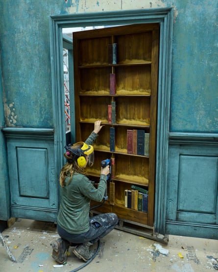 Set building for The Authenticator