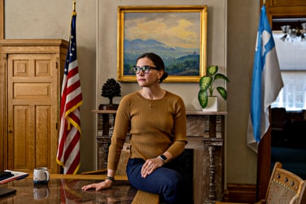 The Salt Lake City mayor, Erin Mendenhall.