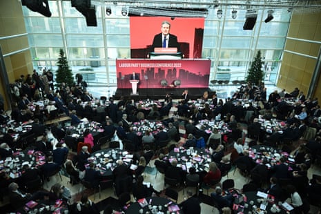 Labour’s business conference.