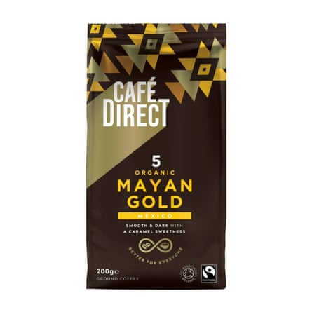 Cafedirect Fairtrade Organic Mayan Gold Mexico Ground Coffee