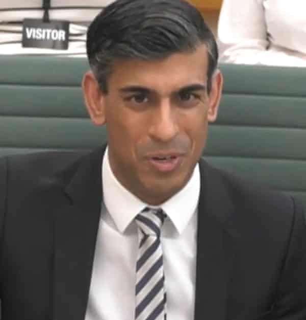Chancellor Rishi Sunak