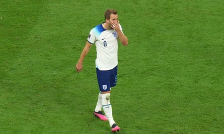 Harry Kane after losing against France in Qatar