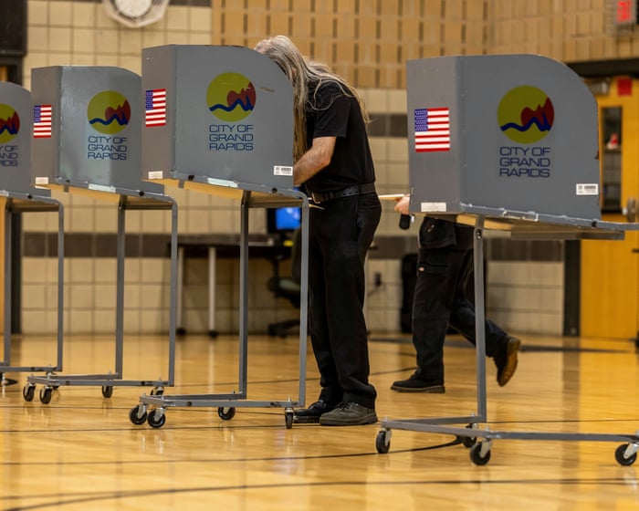 US midterm primary elections live updates: High-stakes Michigan Senate race among key contests in five states — image supplied by The Guardian US's feed