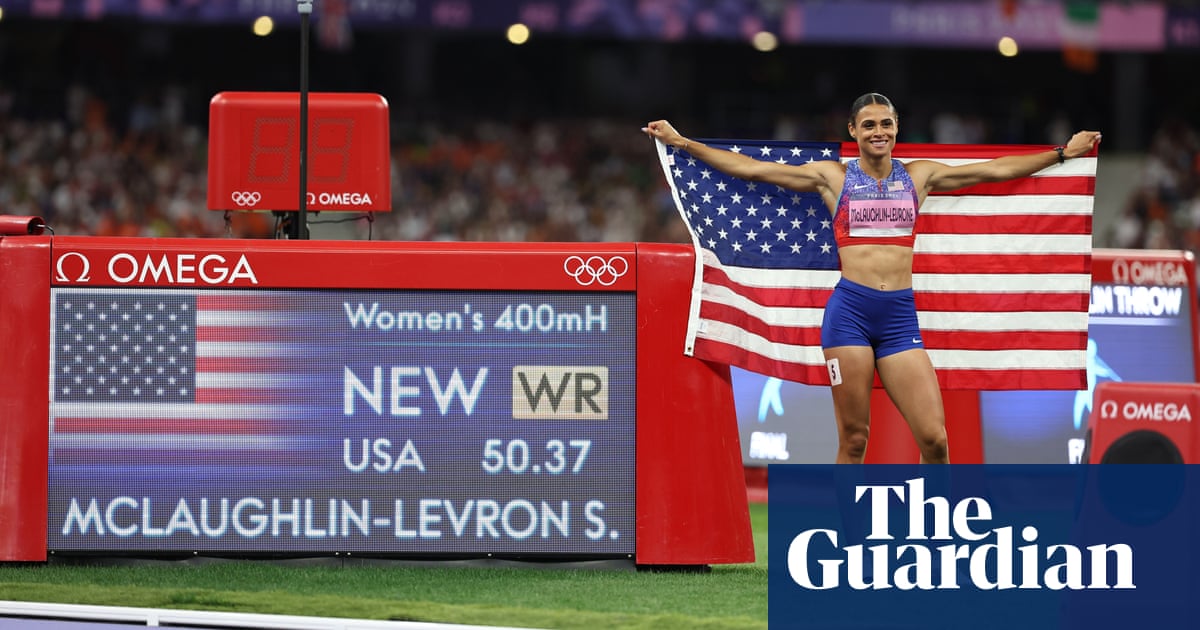 Sydney McLaughlin-Levron breaks world record to win gold in 400m hurdles | Paris Olympic Games 2024 Sydney McLaughlin-Levron breaks world record to win gold in 400m hurdles | Paris Olympic Games 2024