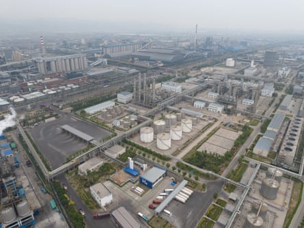 An aerial view of Meijin Energy.