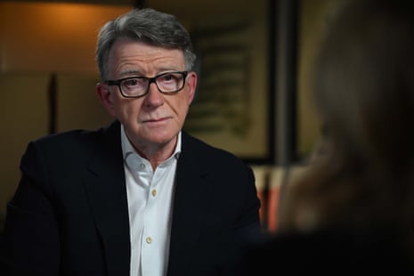 Peter Mandelson said he liked Donald Trump’s ‘graciousness’, a word he admitted not many people associate with the US president.