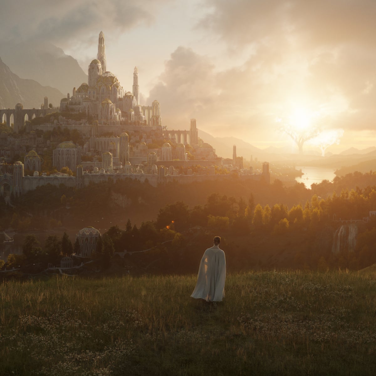 Voordracht In dienst nemen Hopelijk Full-length trailer for Amazon's £1bn Lord of the Rings prequel is released  | Lord of the Rings | The Guardian