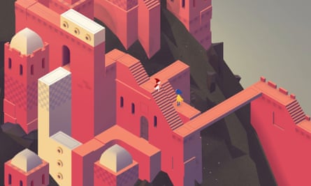 A screenshot from Monument Valley