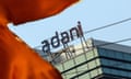 Adani Group sign