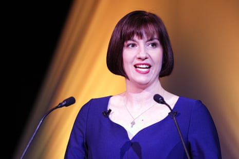 Bridget Phillipson speaking at the Ormiston Bushfield Academy in Peterborough.