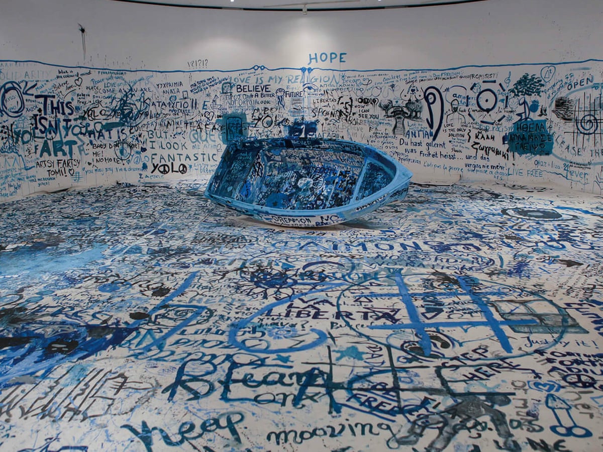 Protect the persecuted': behind Yoko Ono's impactful refugee art project | Yoko Ono | The Guardian