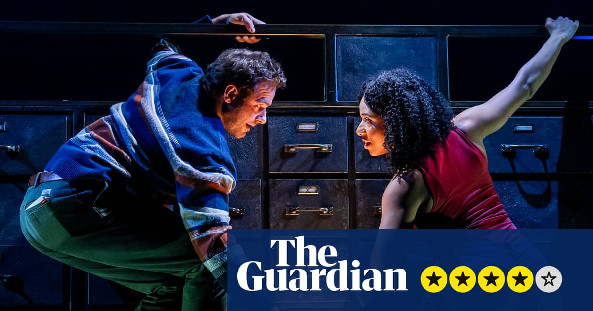 Lost Atoms review – Frantic Assembly scale the highs and lows of a very modern romance | Theatre Lost Atoms review – Frantic Assembly scale the highs and lows of a very modern romance | Theatre
