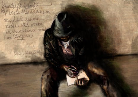AM Fernando, the Lone Protestor by Daryl Ciubal, depicting Anthony Martin Fernando, an Australian Indigenous political activist in Britain and continental Europe in the early 20th century.