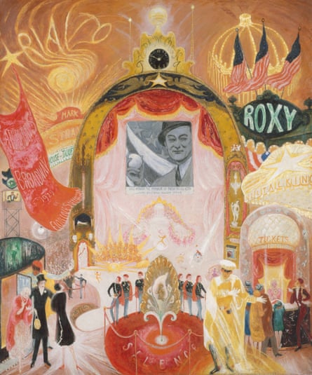 Florine Stettheimer – The Cathedrals of Broadway, 1929