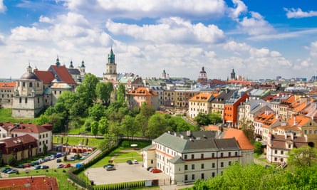 Panorama of Lublin.