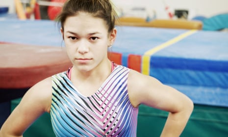 Gymnast Chelsea Zerfas, featured in At the Heart of Gold.